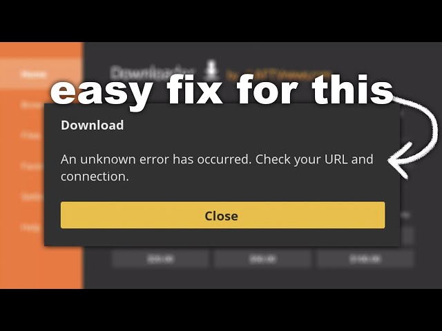 رسالة خطأ Parse Error على شاشة التلفاز مع خطوات الحل